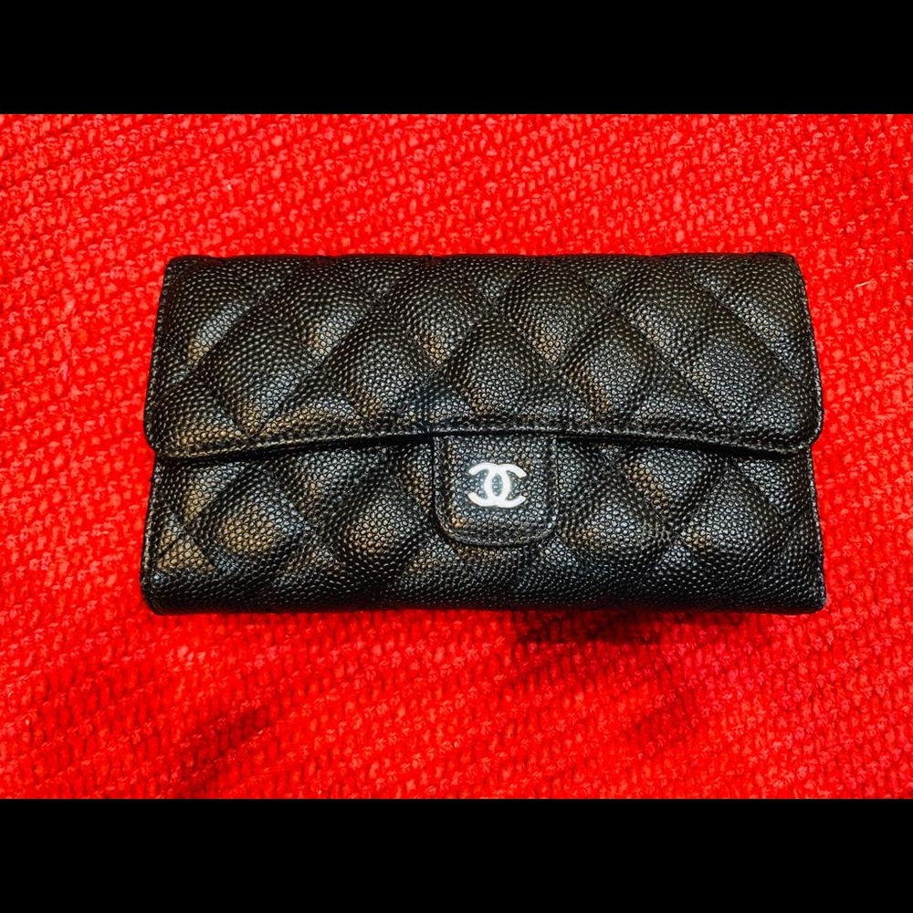 Chanel Black Wallet